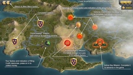Artillerists: Island Map
